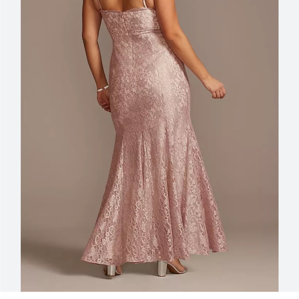 Morgan & Co. Strapless Sleeveless Gown